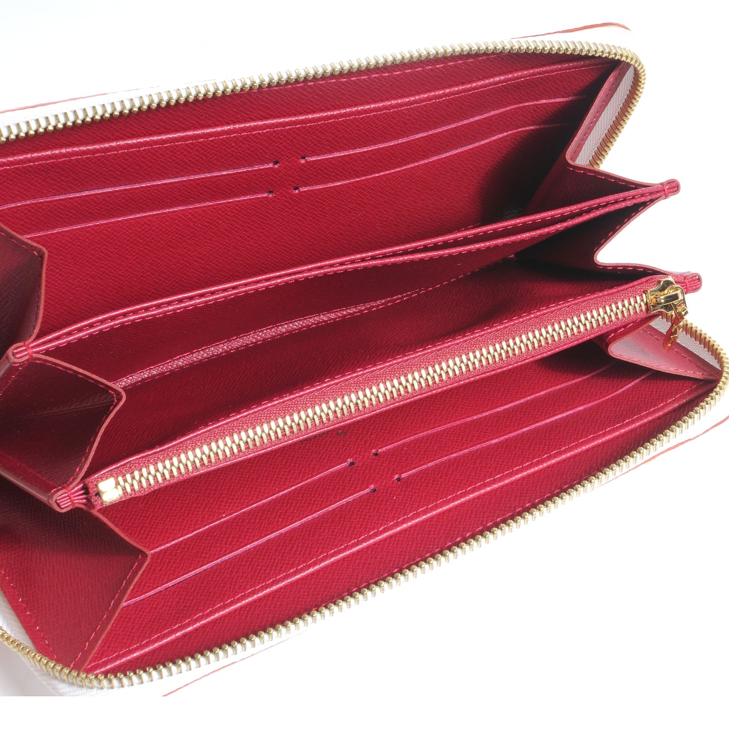 Monogram Multicolor Zippy Wallet White