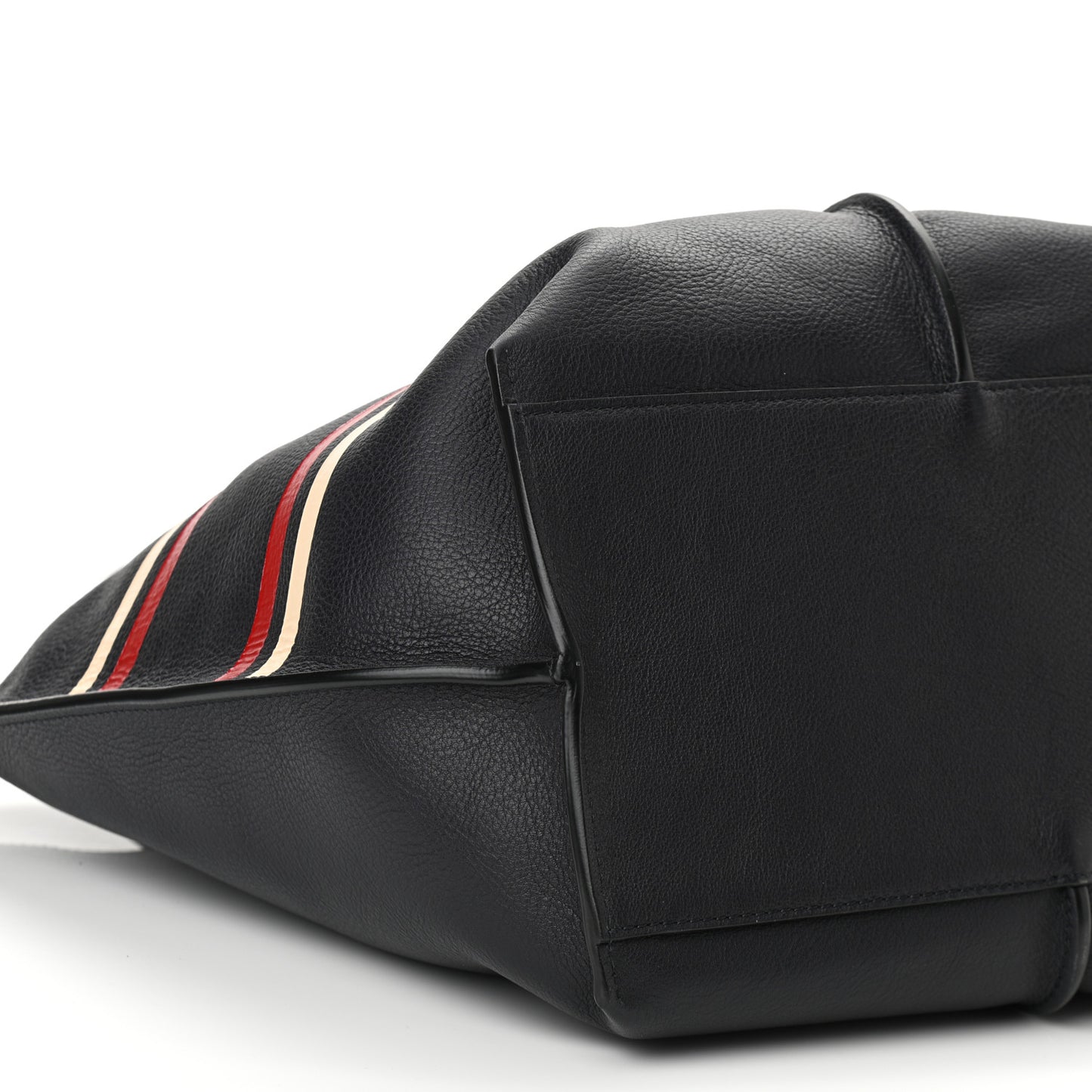 Smooth Calfskin Medium Vick Tote Full Blue