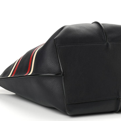 Chloe Smooth Calfskin Medium Vick Tote Full Blue 9 of 10