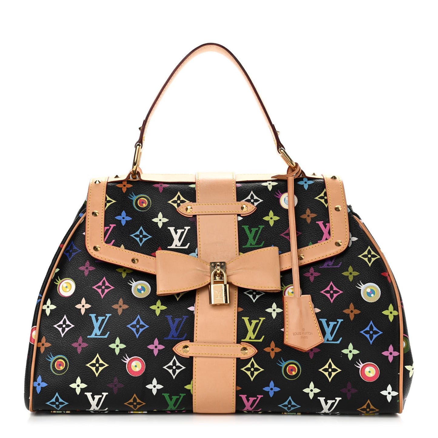 Monogram Multicolor Murakami Eye Love You Black