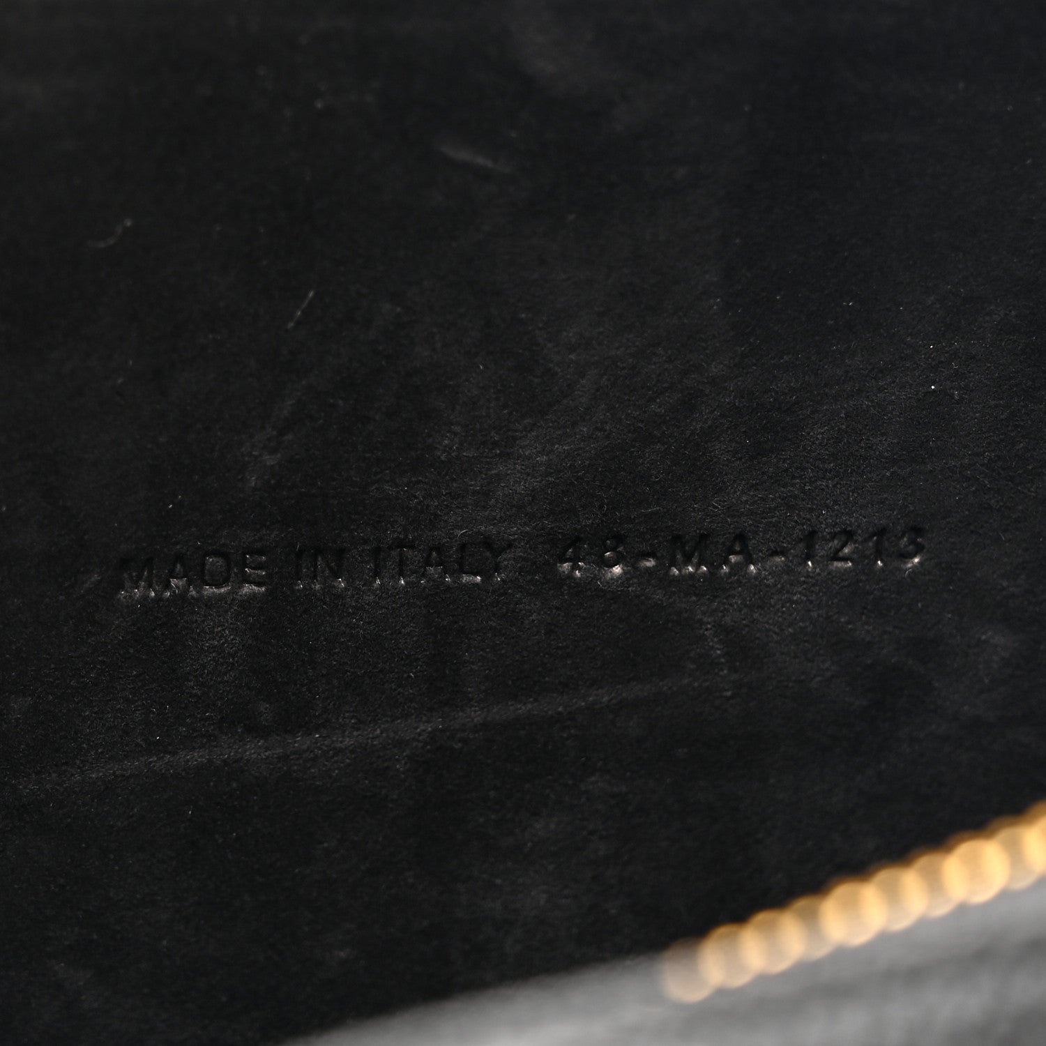 Christian Dior Grained Calfskin Caro Double Pouch Black 7 of 10