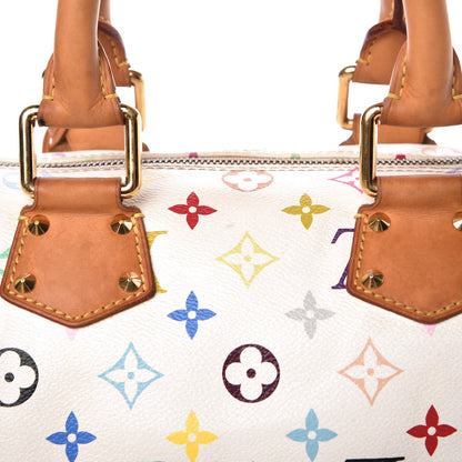 Louis Vuitton Monogram Multicolor Speedy 30 White 15 of 23