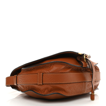 Chloe Calfskin Medium Marcie Round Crossbody Bag Tan 7 of 27
