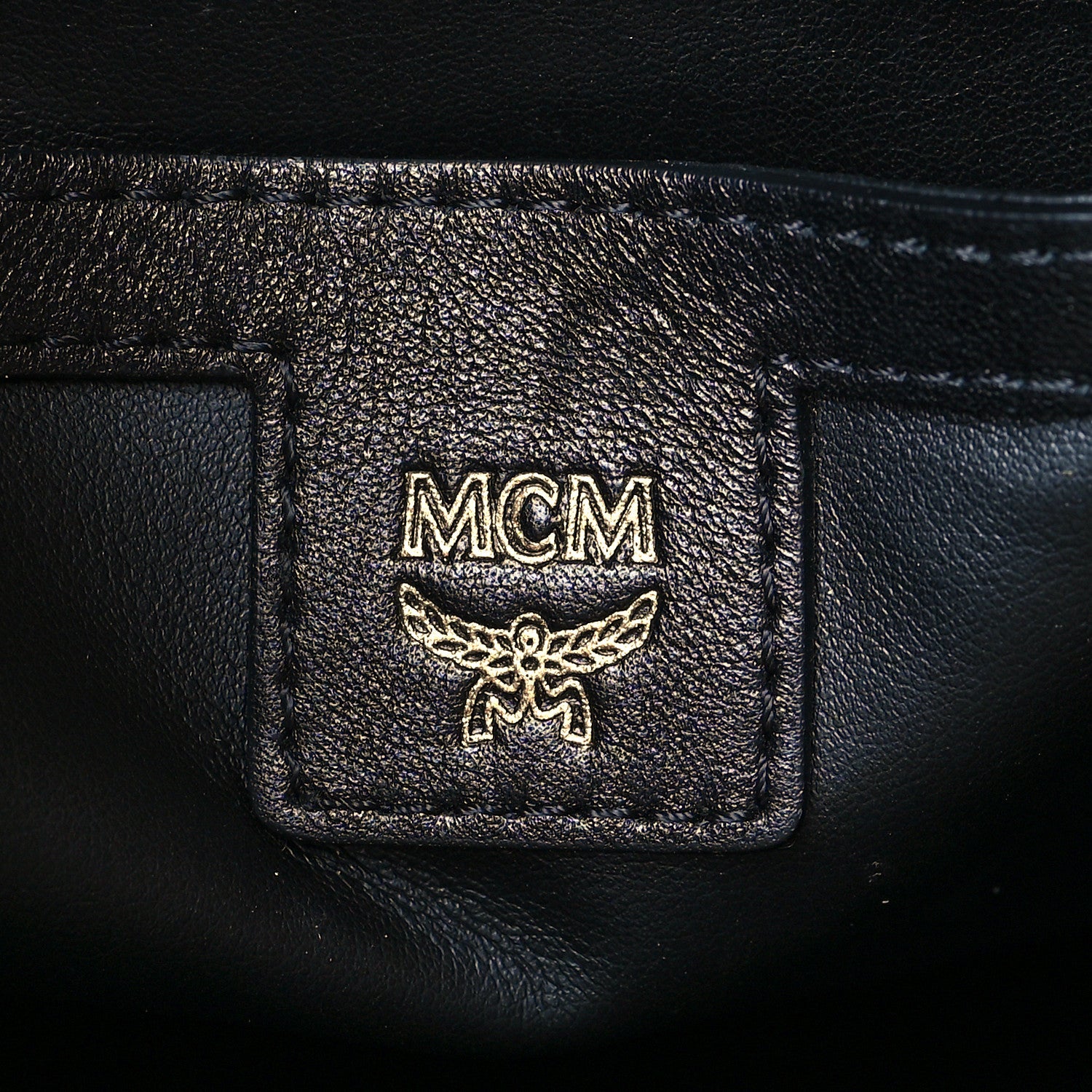 MCM Visetos Crossbody Messenger Beige 5 of 9