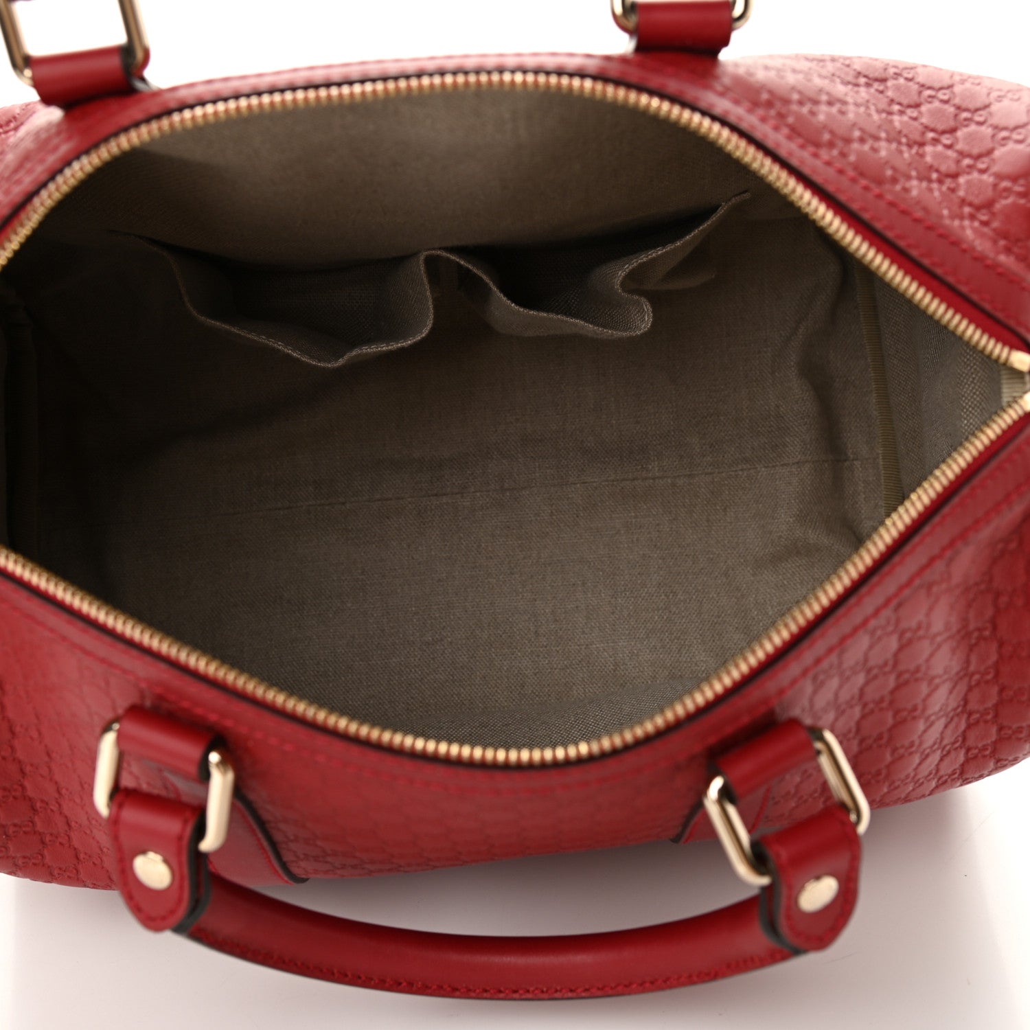 Gucci Microguccissima Medium Boston Red 4 of 9