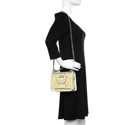 Fendi TPU FF Vitello Century F is Fendi Small Kan I Shoulder Bag White 3 of 19