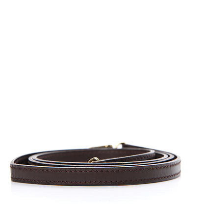 Louis Vuitton Calfskin 12mm Shoulder Strap Brown 2 of 7