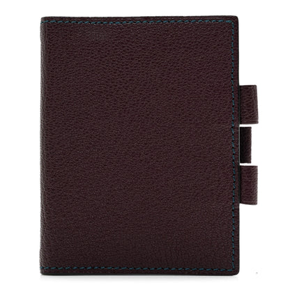 Hermes Chevre Mysore Bi-Color Globe Trotter Agenda Cover PM 1 of 8