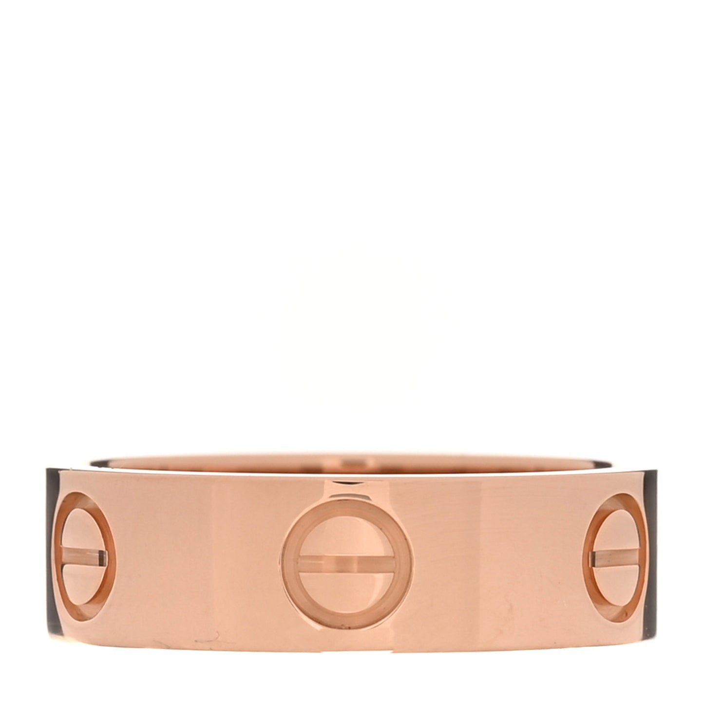 18K Pink Gold 5.5mm LOVE Ring 52 6