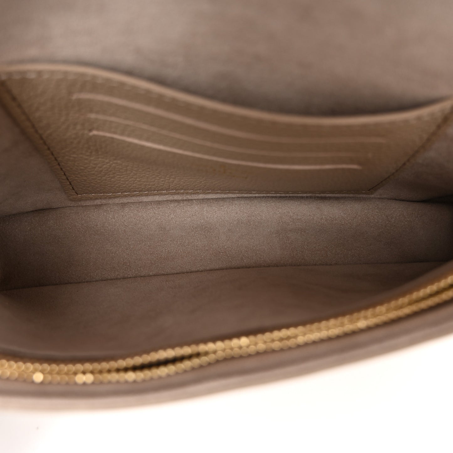Empreinte Monogram Giant Ivy Wallet On Chain Tourterelle Creme