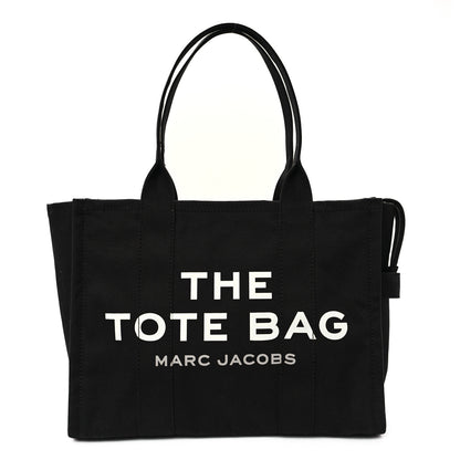Marc Jacobs Cotton Canvas Large The Tote Bag Black 1 of 12