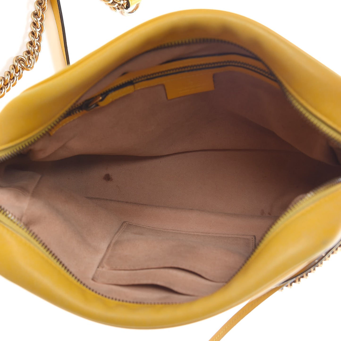 Calfskin Matelasse Medium GG Marmont Chain Shoulder Bag Stone Topaz