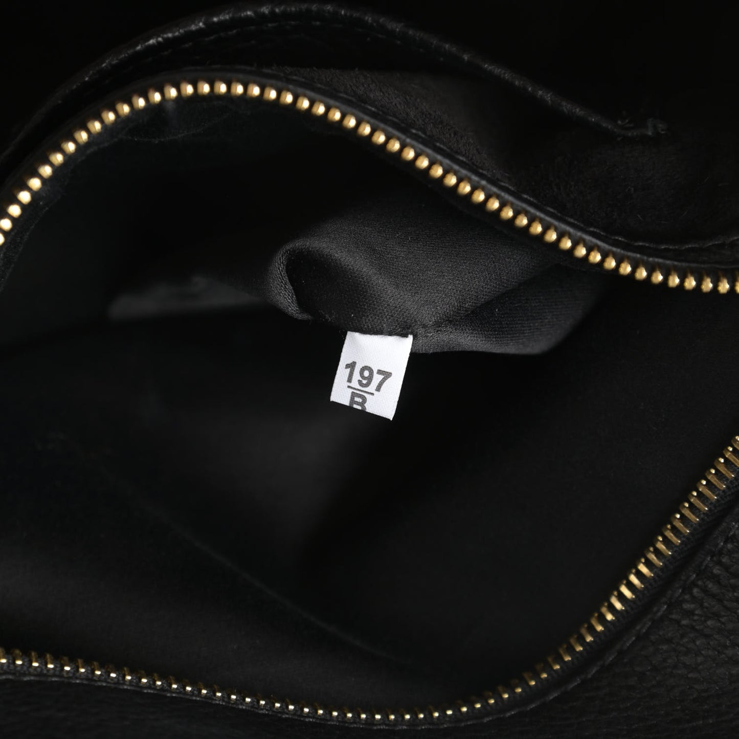 Goatskin Madras Bauletto Black