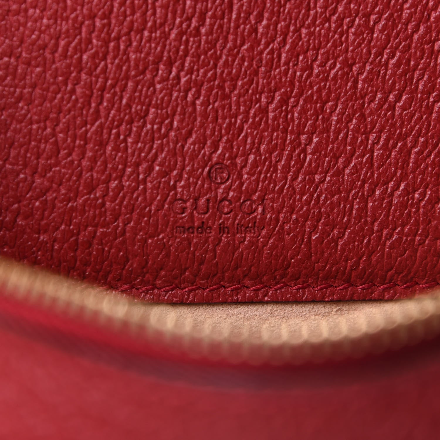 Gucci GG Supreme Monogram Web Flora Mini Ophidia Round Backpack Red 6 of 11