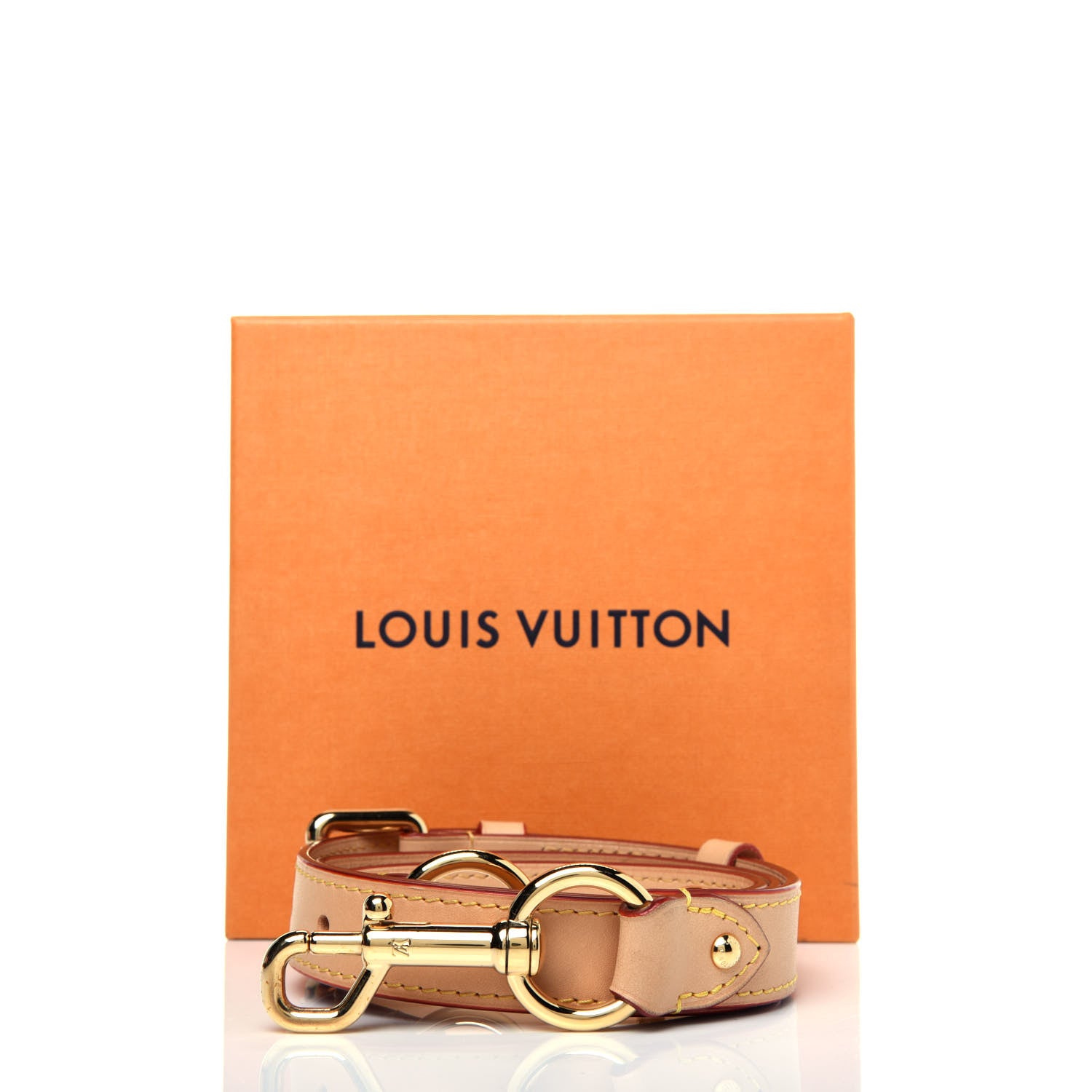 Louis Vuitton Vachetta 25mm Adjustable Shoulder Strap VVN 9 of 9