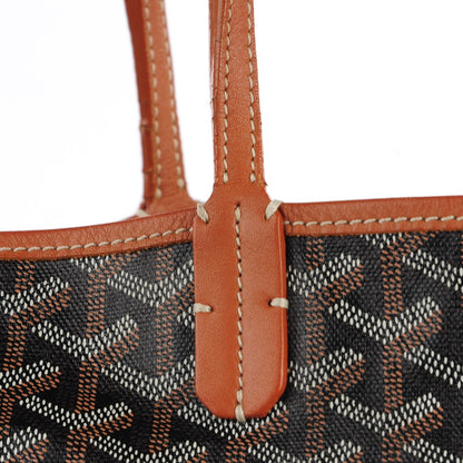 Goyard Goyardine Saint Louis GM Black Gold 7 of 9