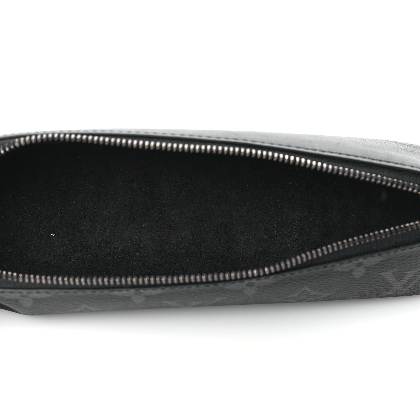 Monogram Eclipse Elizabeth Pencil Pouch Black