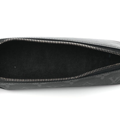 Louis Vuitton Monogram Eclipse Elizabeth Pencil Pouch Black 5 of 10