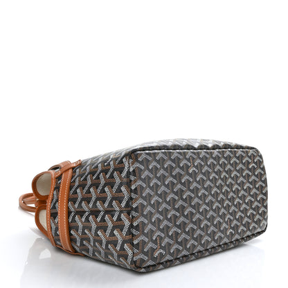Goyard Goyardine Chien Gris Bag Black Gold 5 of 9