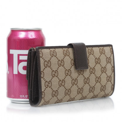 Gucci Monogram Continental Wallet 2 of 13