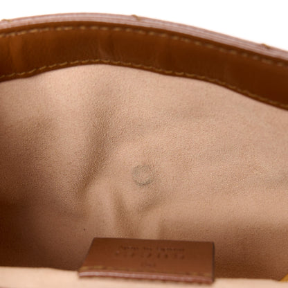 Gucci Azalea Calfskin Matelasse Diagonal Super Mini GG Marmont Shoulder Bag Cuir 11 of 13