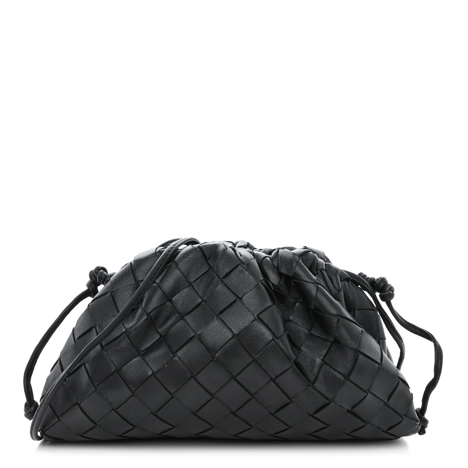 Bottega Veneta Nappa Intrecciato The Mini Pouch Black 1 of 11
