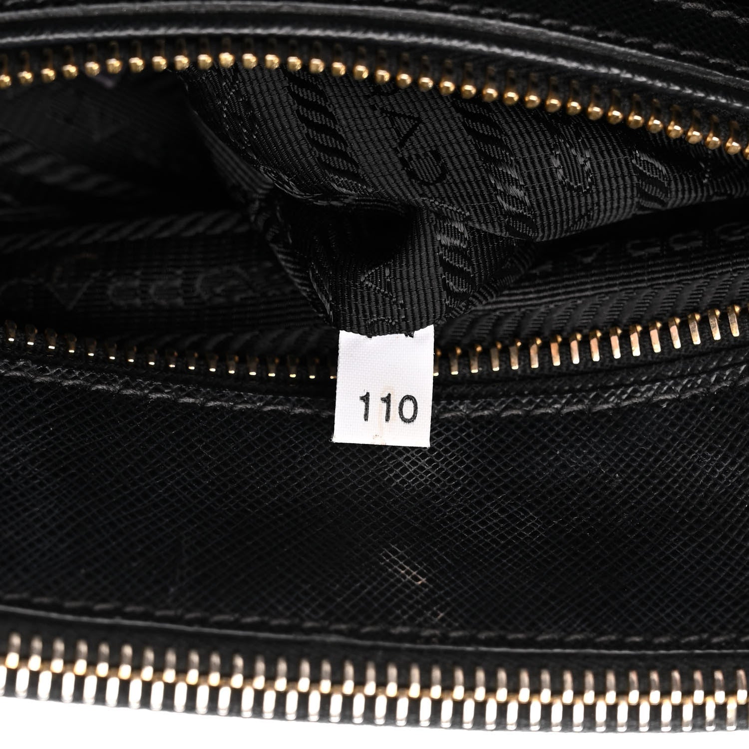 Prada Saffiano Small Galleria Double Zip Tote Black 13 of 35