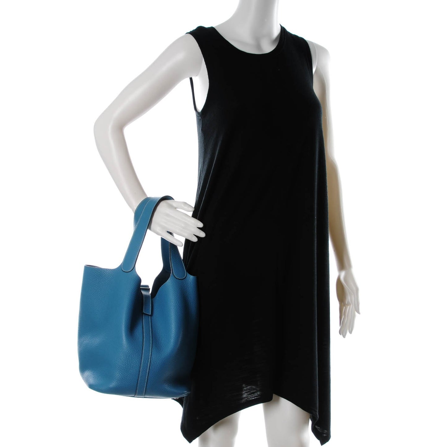 Taurillon Clemence Picotin GM Blue Jean