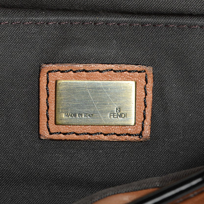 Fendi Nappa Patent B Bag Osso Black 6 of 9