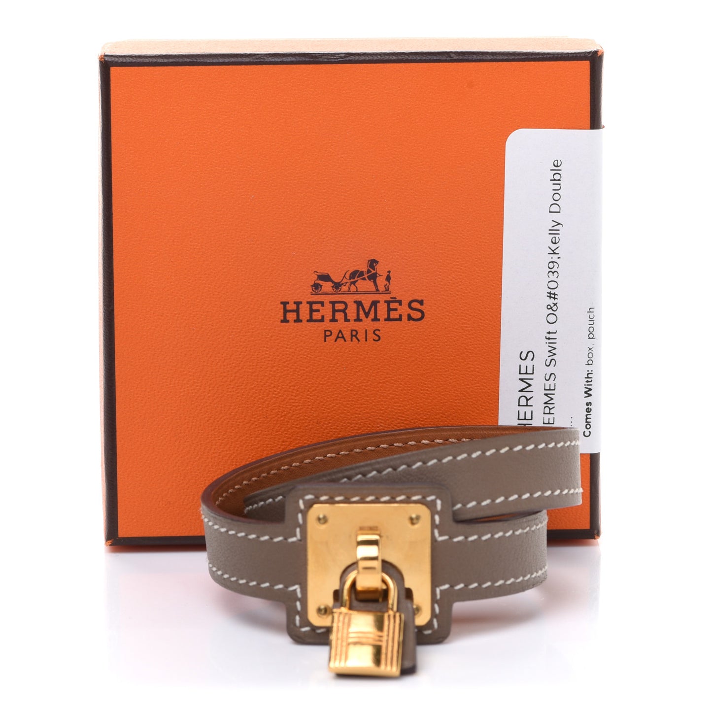 Swift O'Kelly Double Tour Bracelet T2 Etoupe