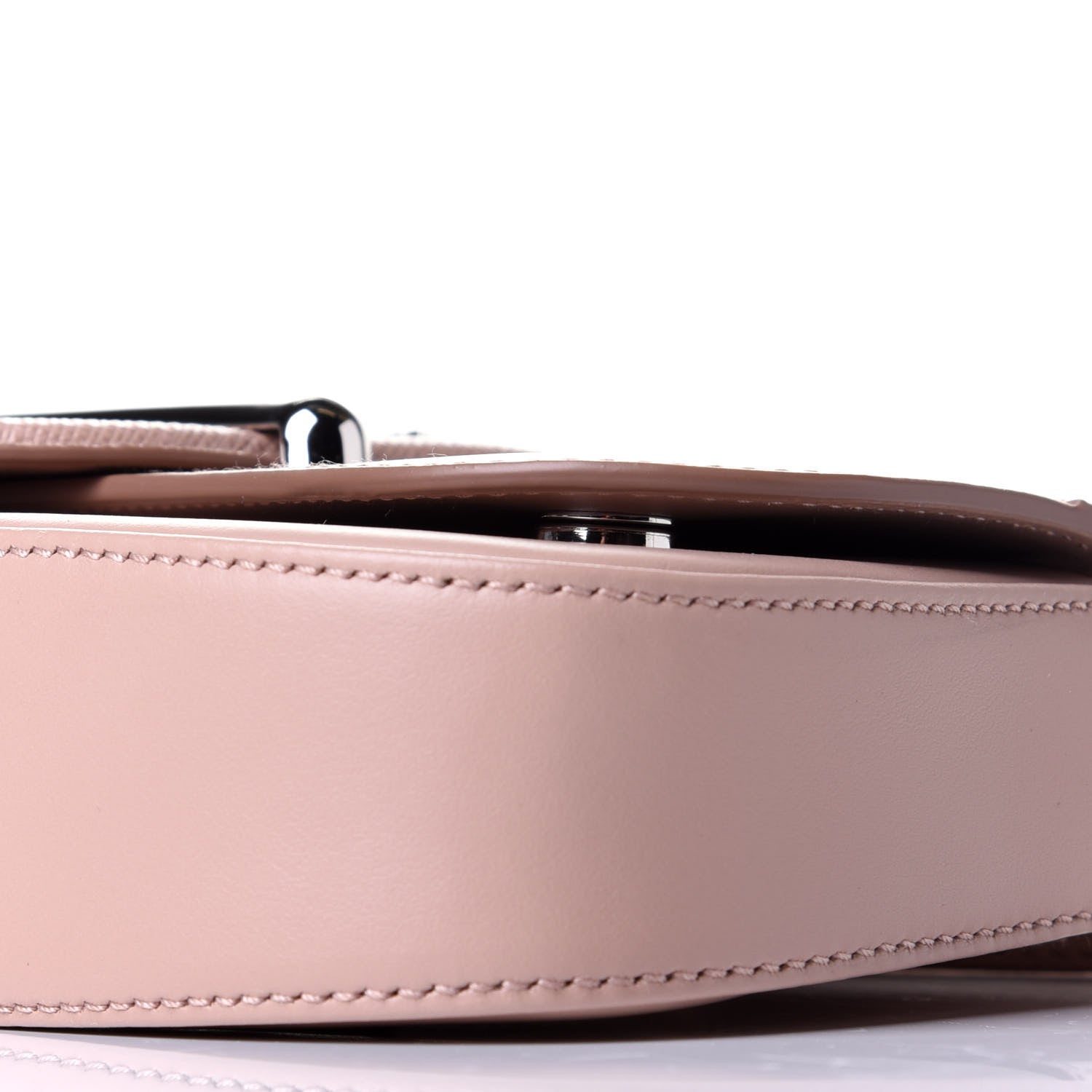 Prada City Calfskin Saffiano Mini Sidonie Shoulder Bag Cipria 9 of 9