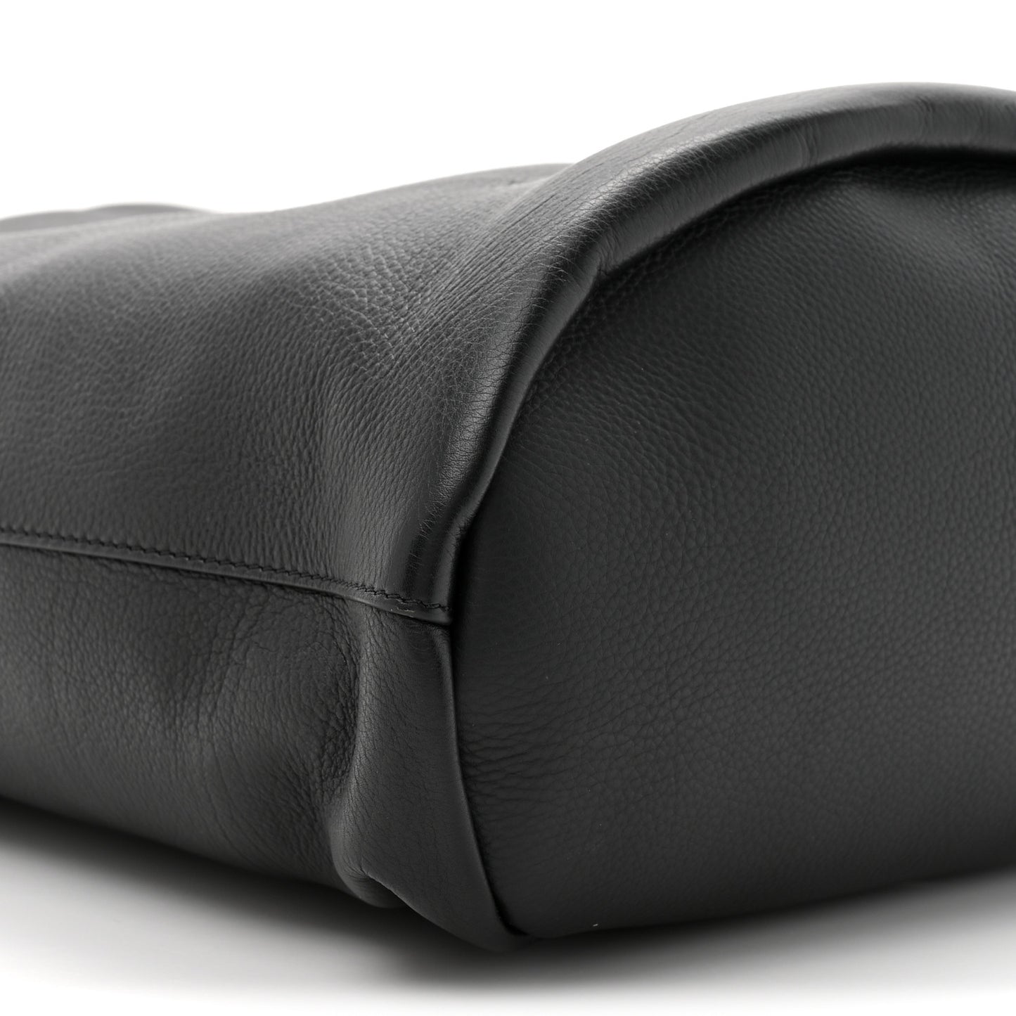 Grained Calfskin Joe Backpack Black