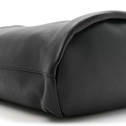 The Row Grained Calfskin Joe Backpack Black 9 of 9