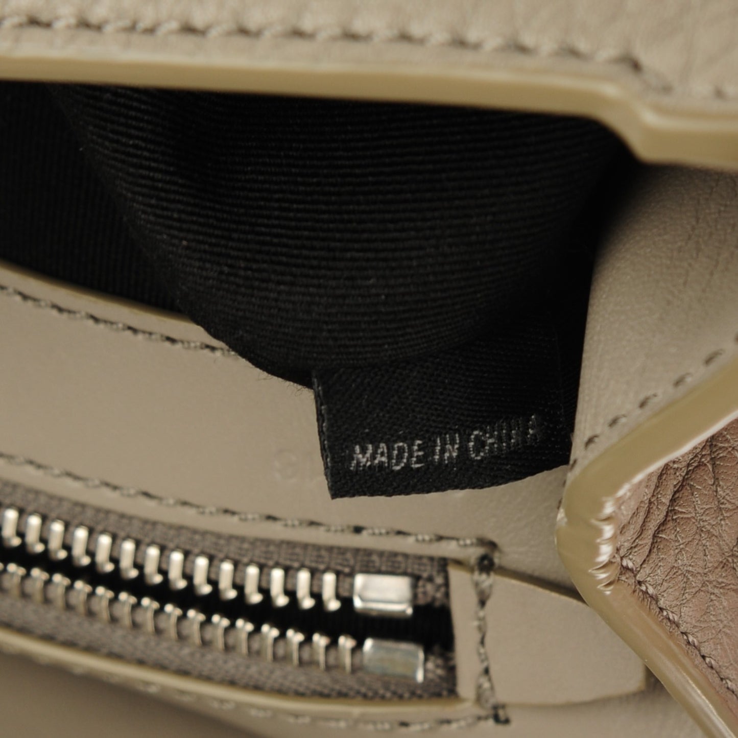 Calfskin Small Marion Grey