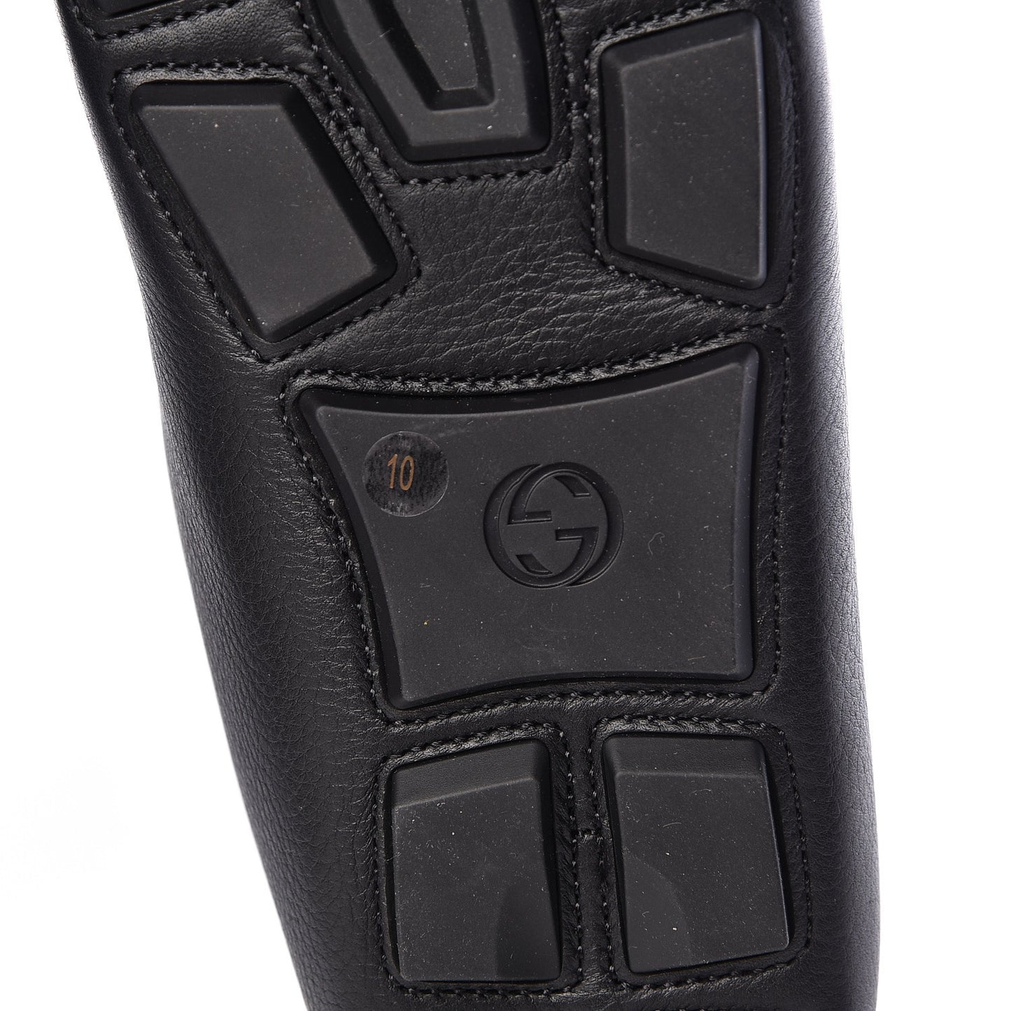 Hebron Calfskin Mens Horsebit Loafers 10 Black