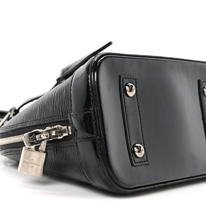 Louis Vuitton Epi Electric Alma BB Black 8 of 9