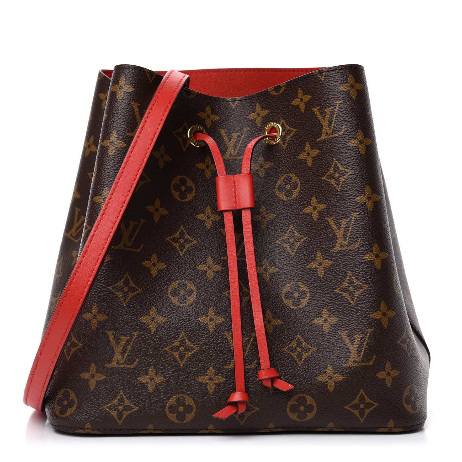 Louis Vuitton Monogram Neonoe MM Coquelicot 1 of 11