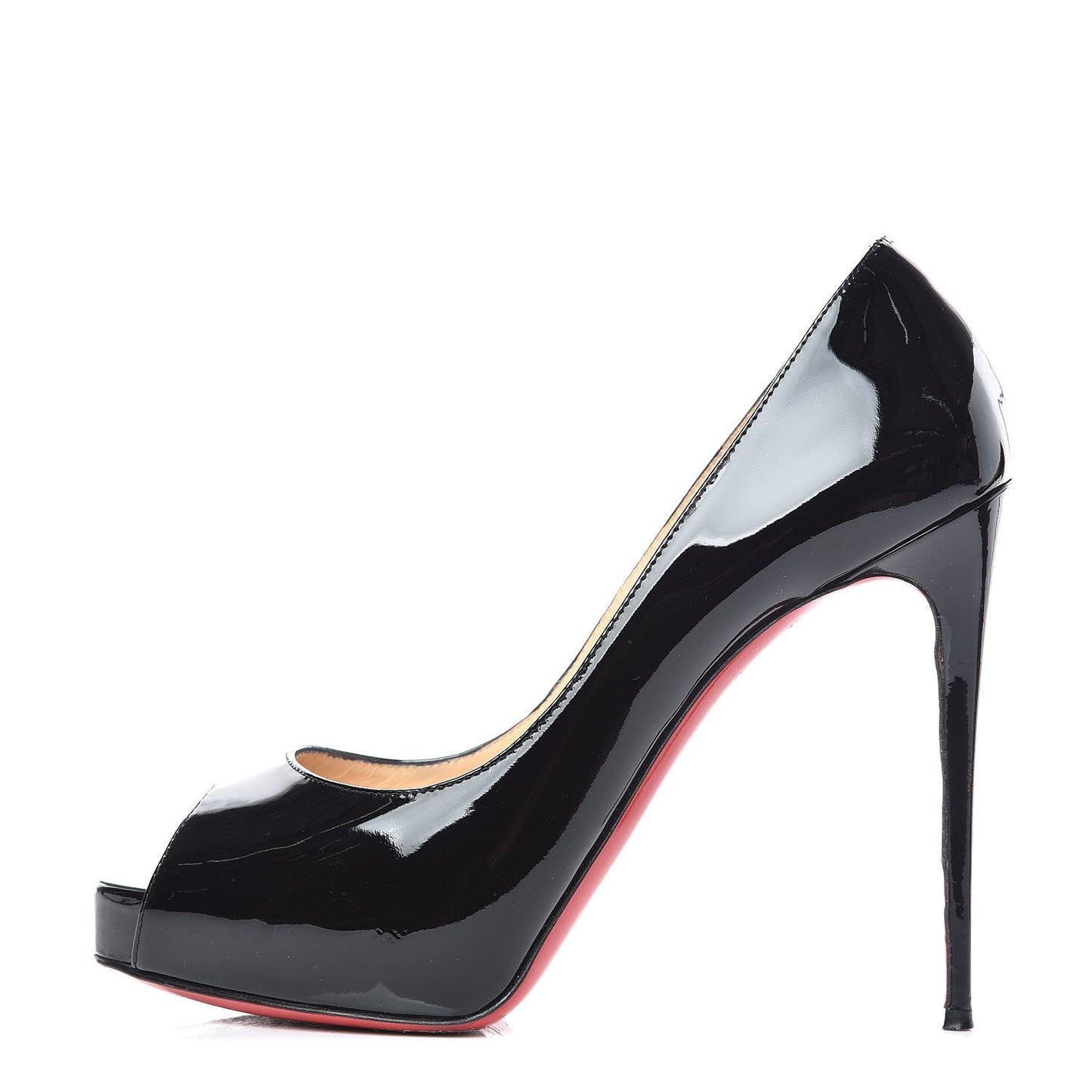 Patent New Very Prive 120 Pumps 38 Black