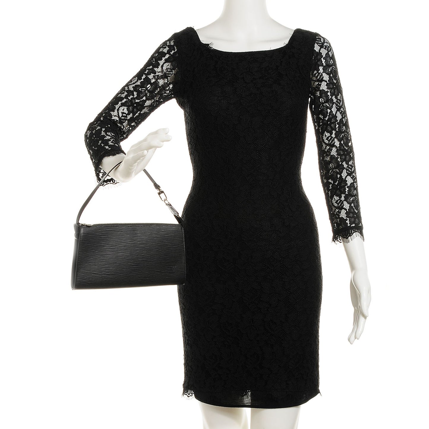 Epi Pochette Accessories 24 Black