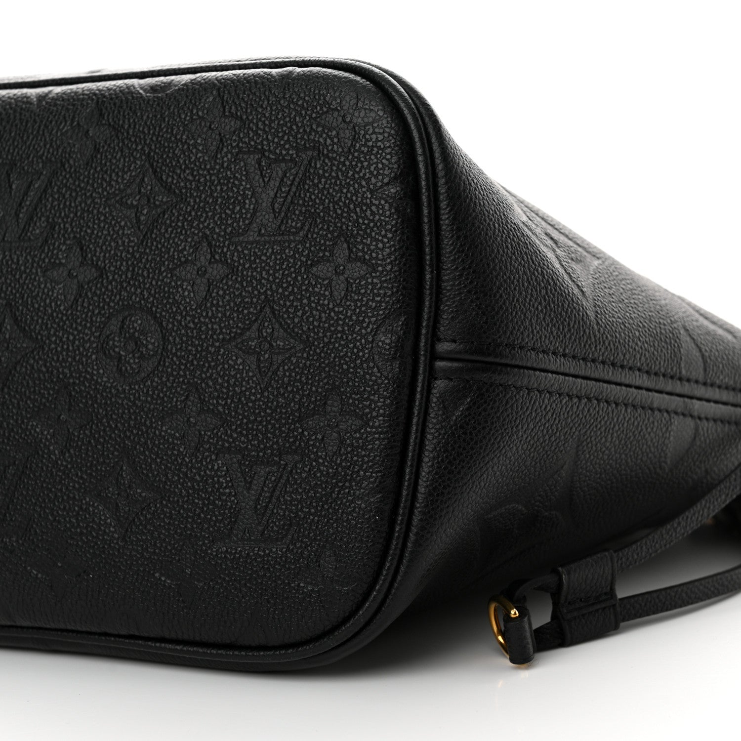 Louis Vuitton Empreinte Monogram Giant Neverfull MM Black 9 of 9