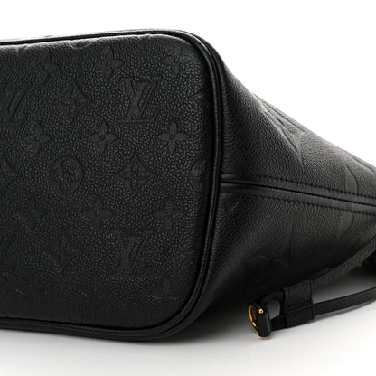 Louis Vuitton Empreinte Monogram Giant Neverfull MM Black 9 of 9