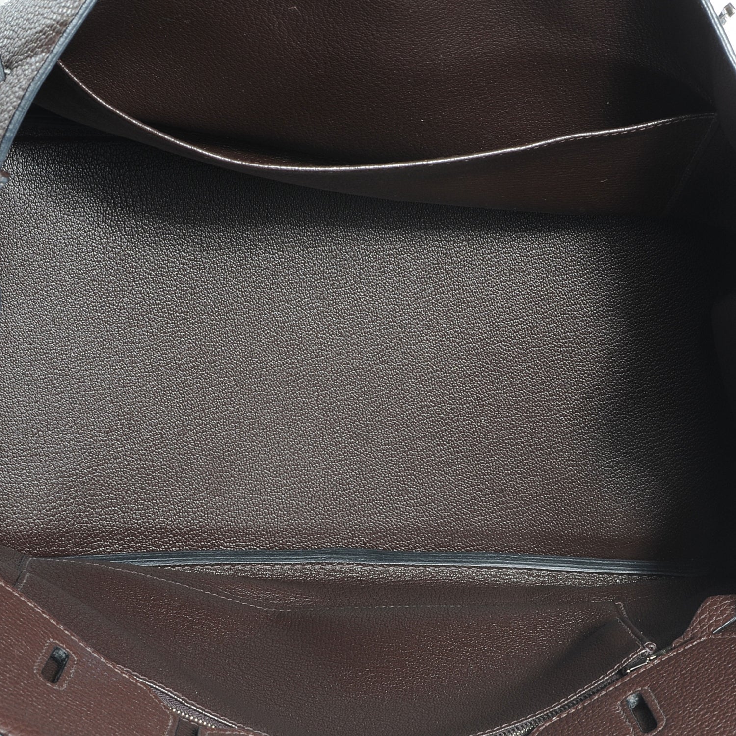 Hermes Togo Birkin 35 Chocolate 6 of 9