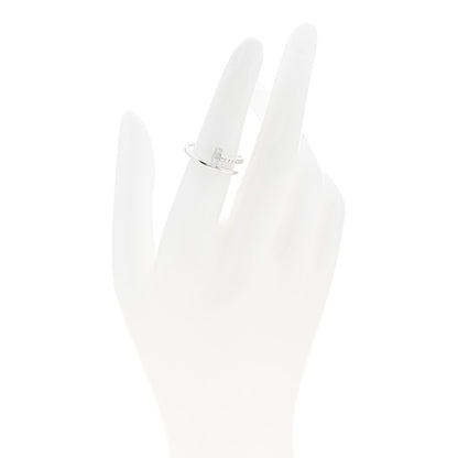 Cartier 18K White Gold Diamond Small Juste Un Clou Ring 51 5.75 2 of 6