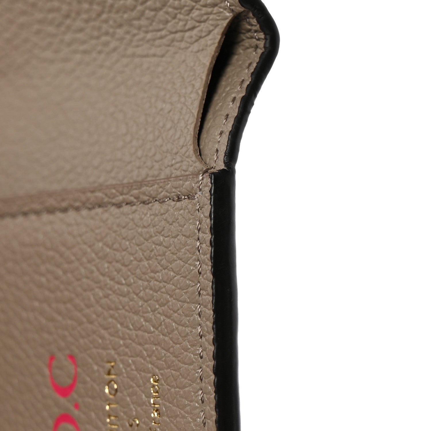 Louis Vuitton Empreinte Monogram Giant Victorine Wallet Tourterelle Creme 7 of 7