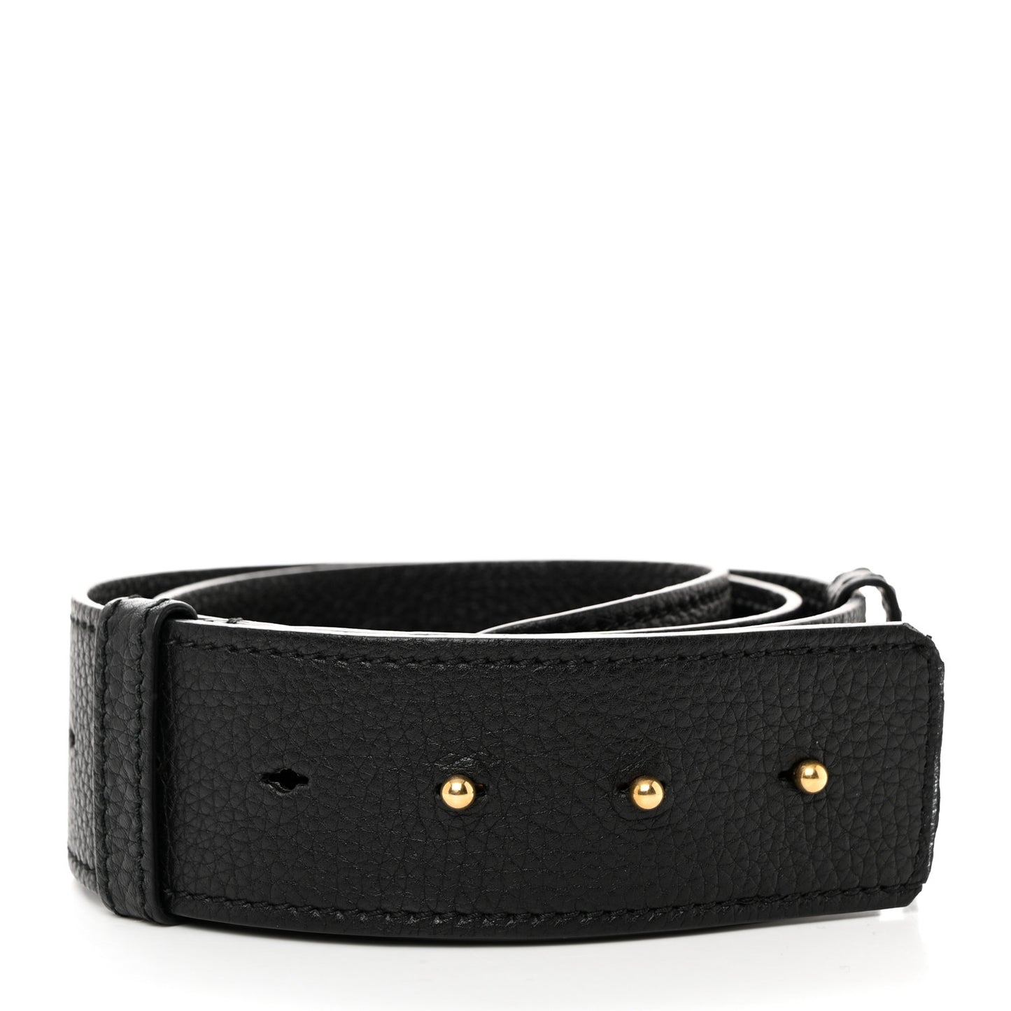 Calfskin J'Adior Shoulder Strap Black
