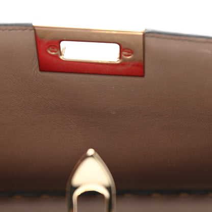 Valentino Garavani Calfskin Rockstud Mini Chain Shoulder Bag Poudre 7 of 10