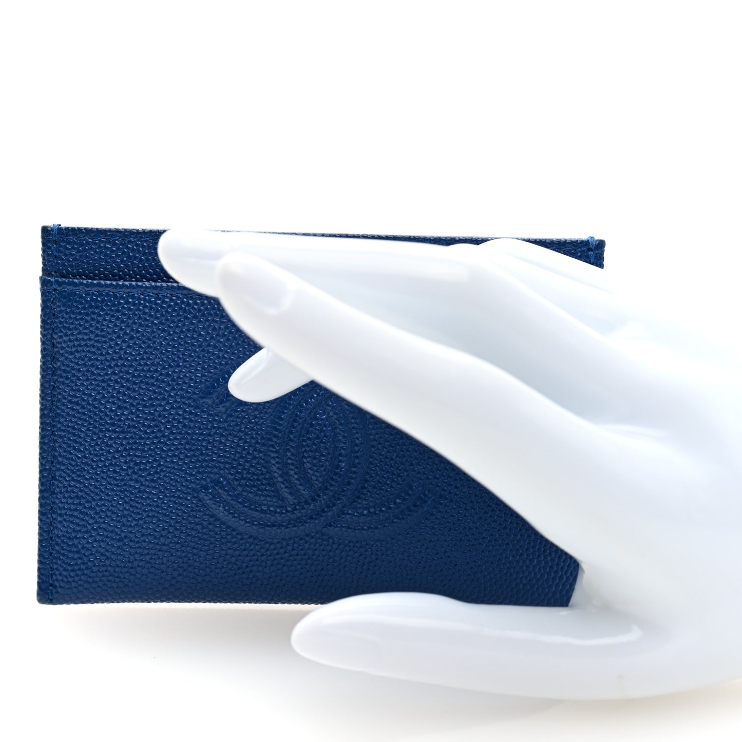 Caviar Timeless CC Card Holder Wallet Blue