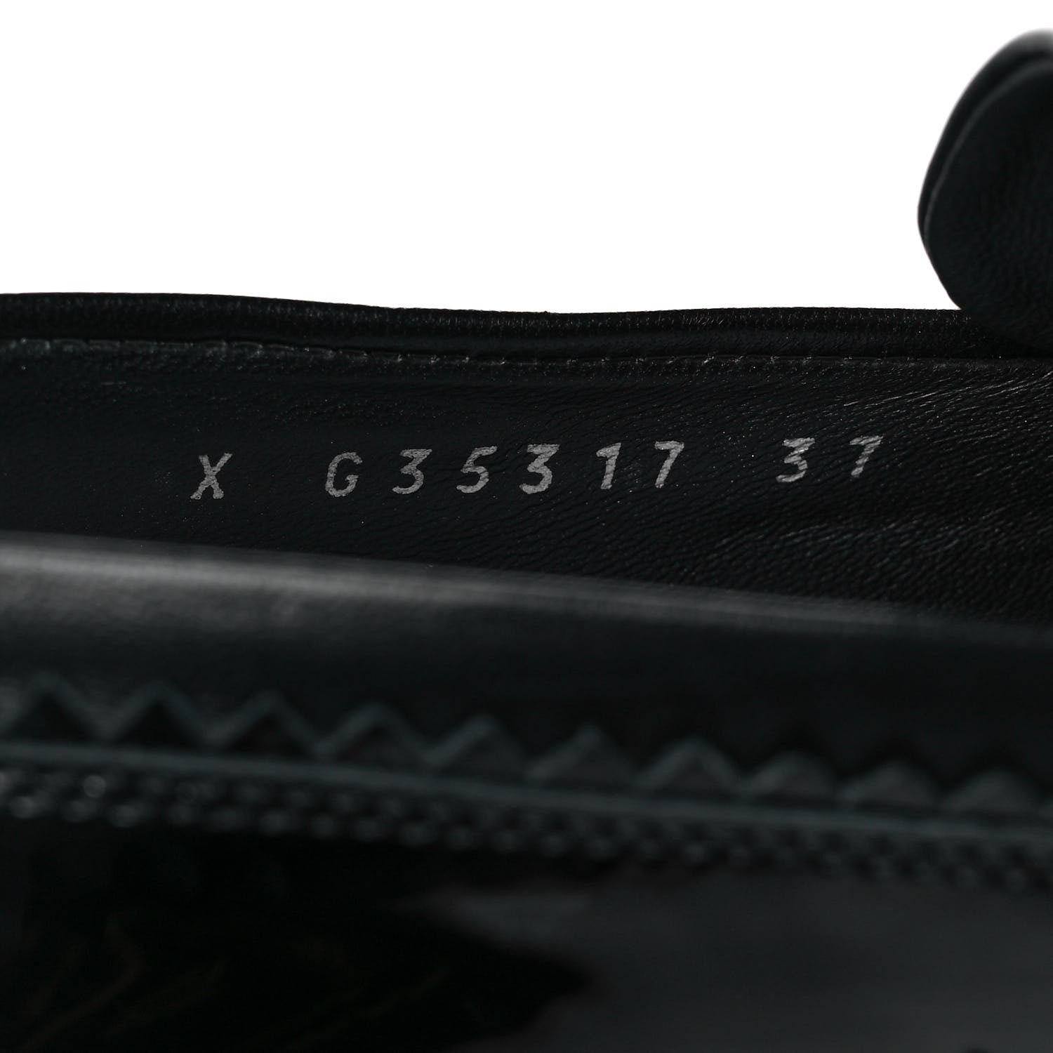 Chanel Patent Lambskin CC Chain Mocassin Loafers 37 Black 9 of 9