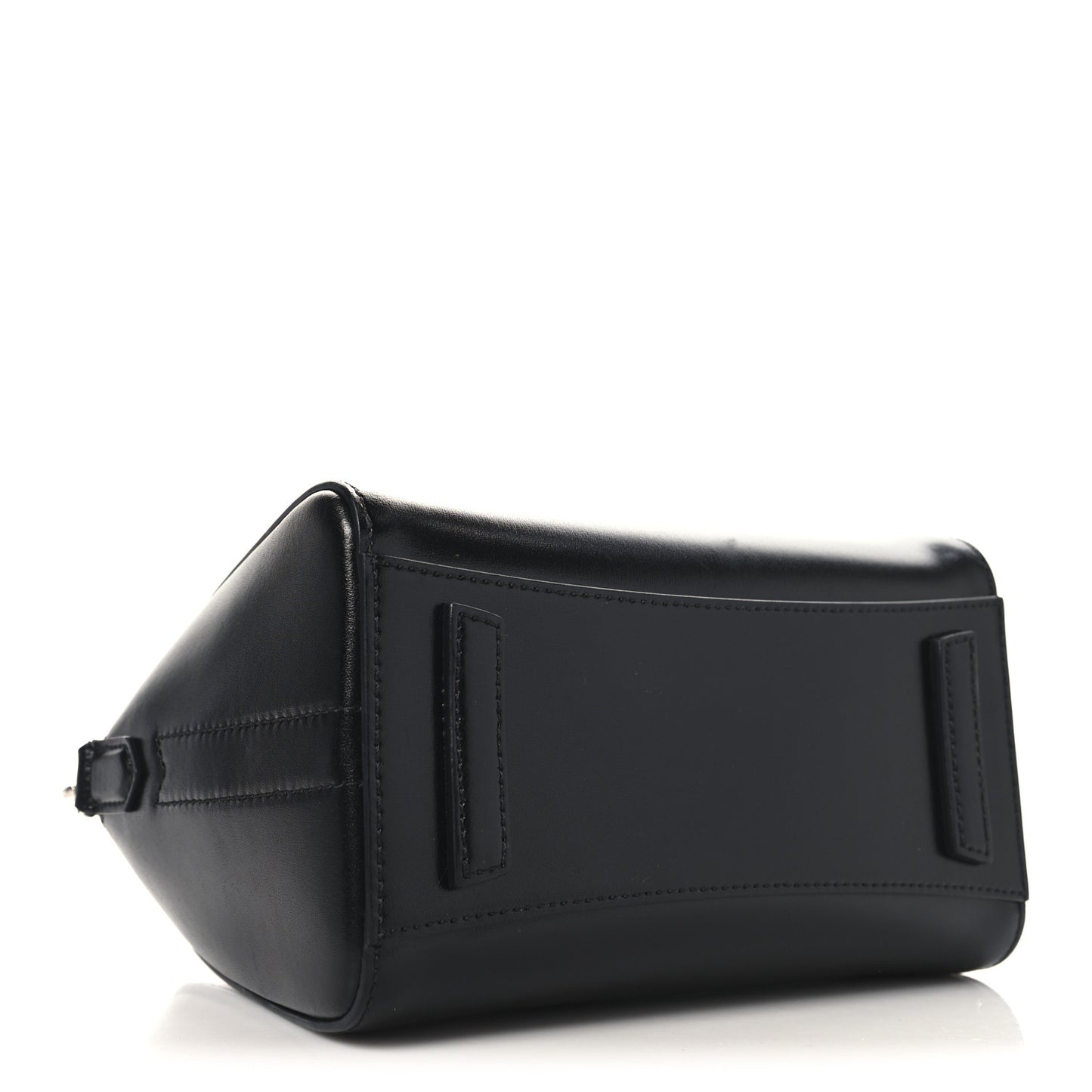 Shiny Lord Calfskin Mini Antigona Black