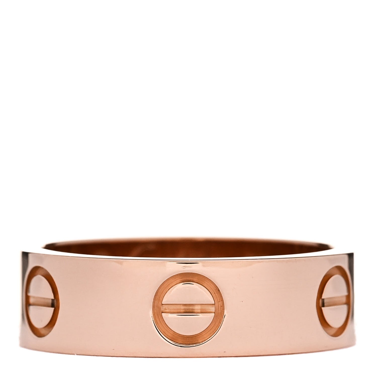 Cartier 18K Pink Gold 5.5mm LOVE Ring 52 6 1 of 4